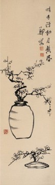 Plum Blossom Zhen banqiao Chinse ink Oil Paintings